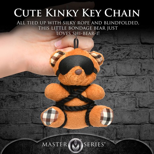 Master Series Shibari Teddy Bear Keychain