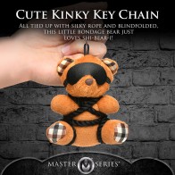 Master Series Shibari Teddy Bear Keychain