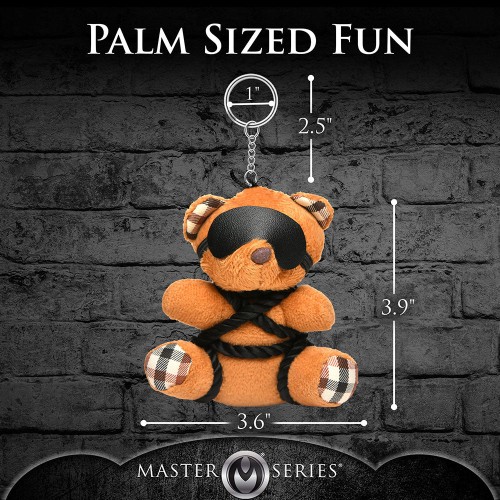 Master Series Shibari Teddy Bear Keychain