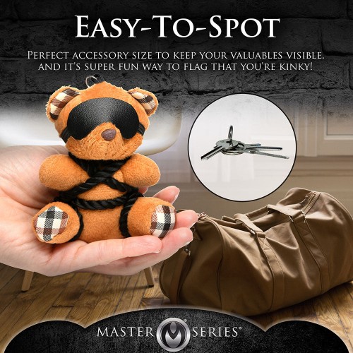 Master Series Shibari Teddy Bear Keychain