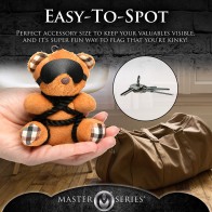 Master Series Shibari Teddy Bear Keychain