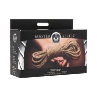 Master Series Tied Up Jute Bondage Rope 25 ft