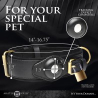 Master Series Tracking Collar for Submissives