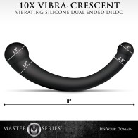 10X Vibra-Crescent Vibrating Dildo for Deep Stimulation