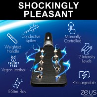 Zeus Electrosex E-Stim Spiked Paddle for Electric Play