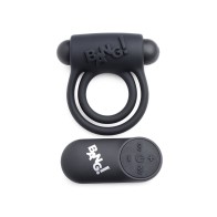 BANG! Anillo para el Pene de Silicona y Bala con Control Remoto