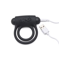 BANG! Silicone Cock Ring & Bullet with Remote Control