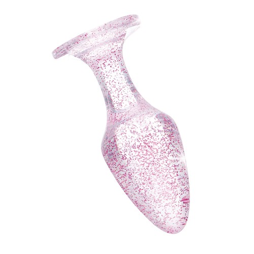 Set de Plug Anal Glitter Gem Rosa Booty Sparks