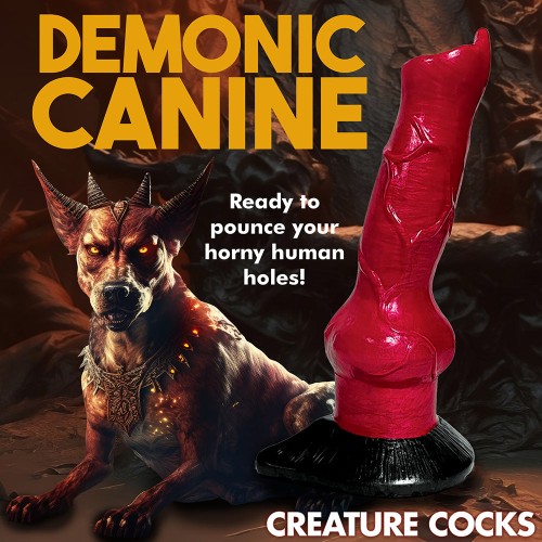 Creature Cocks Hell-Hound Canine Dildo - Fantasy Play