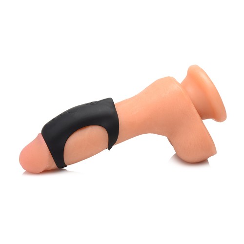 Trinity Men 28X G-Shaft Silicone Cock Ring with Remote Control