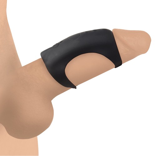 Trinity Men 28X G-Shaft Silicone Cock Ring with Remote Control