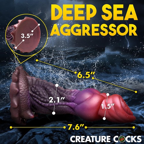 Creature Cocks Deep Diver Silicone Dildo for Fantasy Play