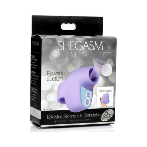 Shegasm Mini 12X Clit Stimulator Purple