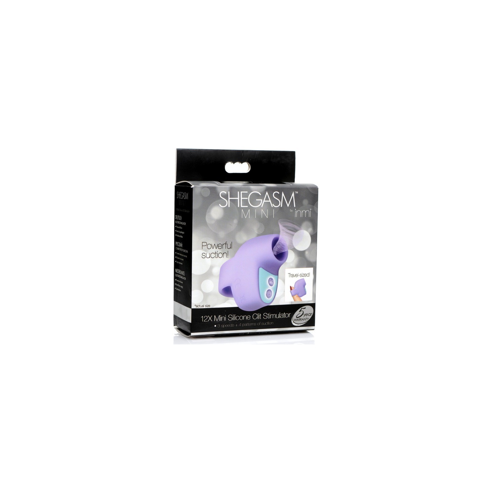 Shegasm Mini 12X Clit Stimulator Purple