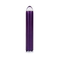 Playboy Amethyst Rechargeable Vibrating Glass Vibe Purple