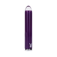 Vibrador de Vidrio Vibrante Recargable Playboy Amethyst Morado