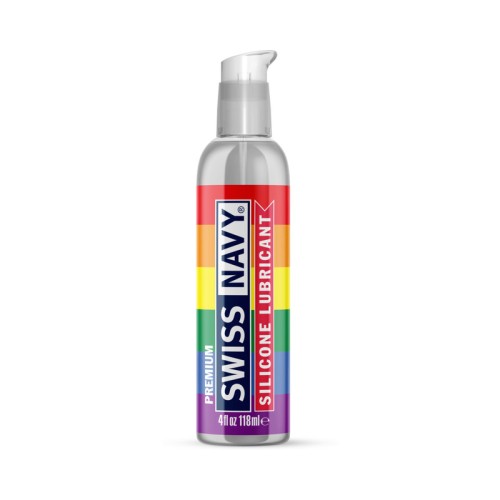 Swiss Navy Silicone Pride Lubricant 4 oz