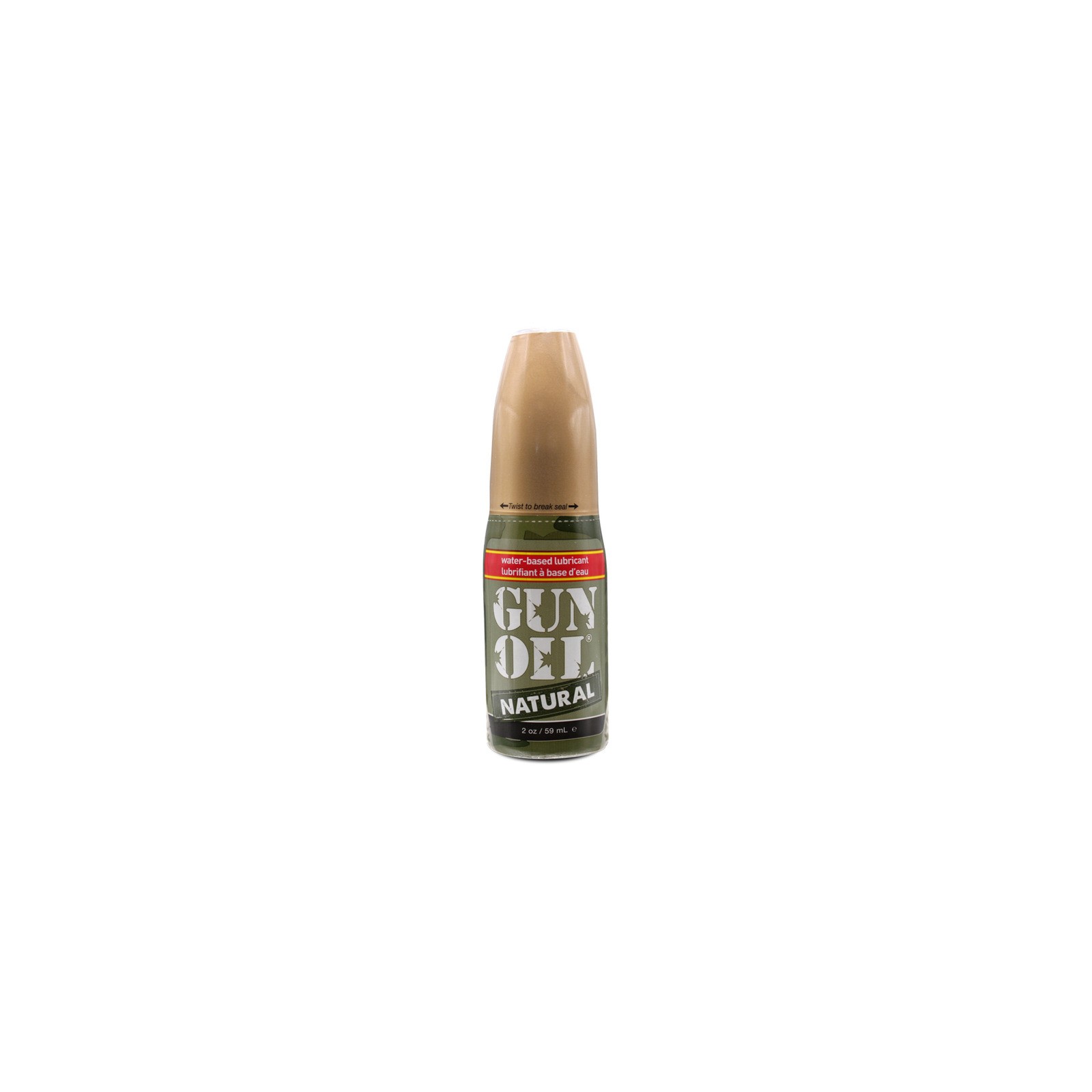 Lubricante a base de agua Gun Oil Natural 2 oz