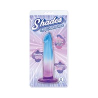 Dildo Shades G-Spot de 6.25 in. Azul/Púrpura