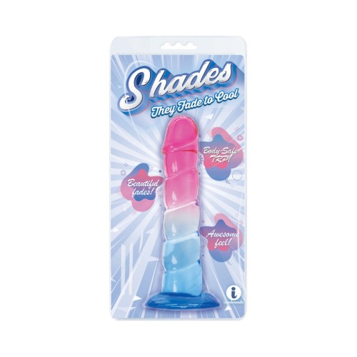 Dildo Shades Swirl 7.5 in. - Placer Colorido