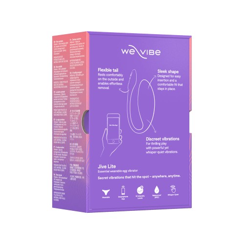 We-Vibe Jive Lite Egg Vibrator Purple