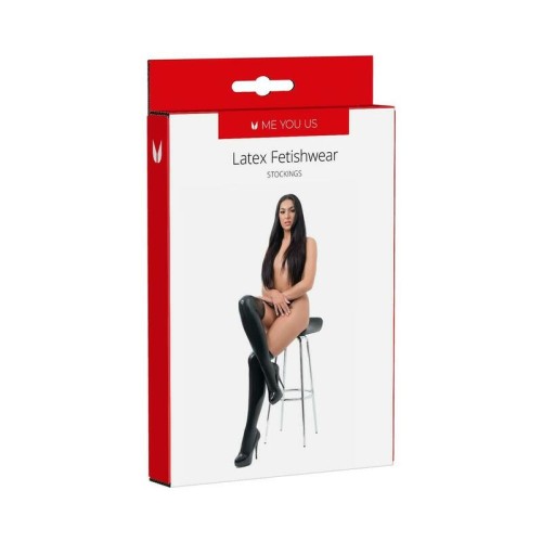 Me You Us Medium Latex Stockings for Irresistible Appeal