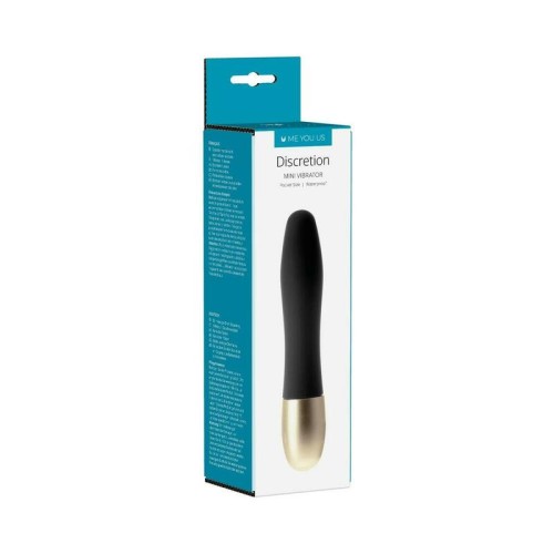 Discretion Bullet Vibrator Black - Portable Pleasure