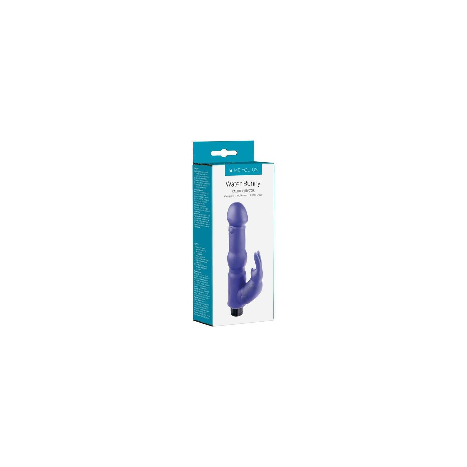 Vibrador Conejito de Agua Me You Us - Púrpura