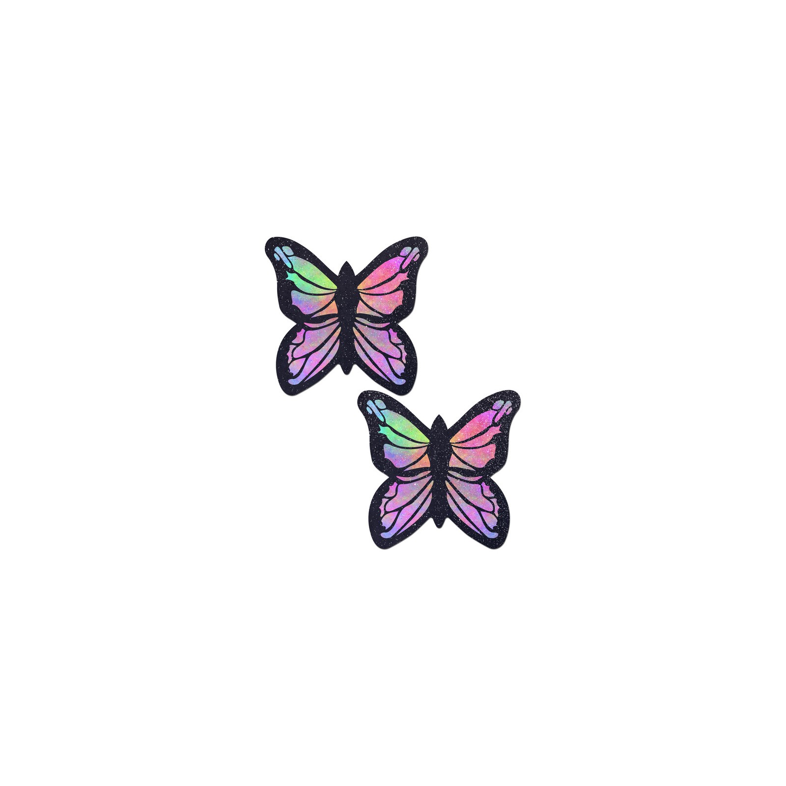 Pastease Butterfly Rainbow Breast Covers Support Tape