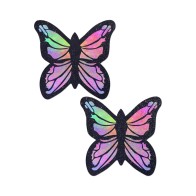 Pastease Butterfly Rainbow Breast Covers Support Tape