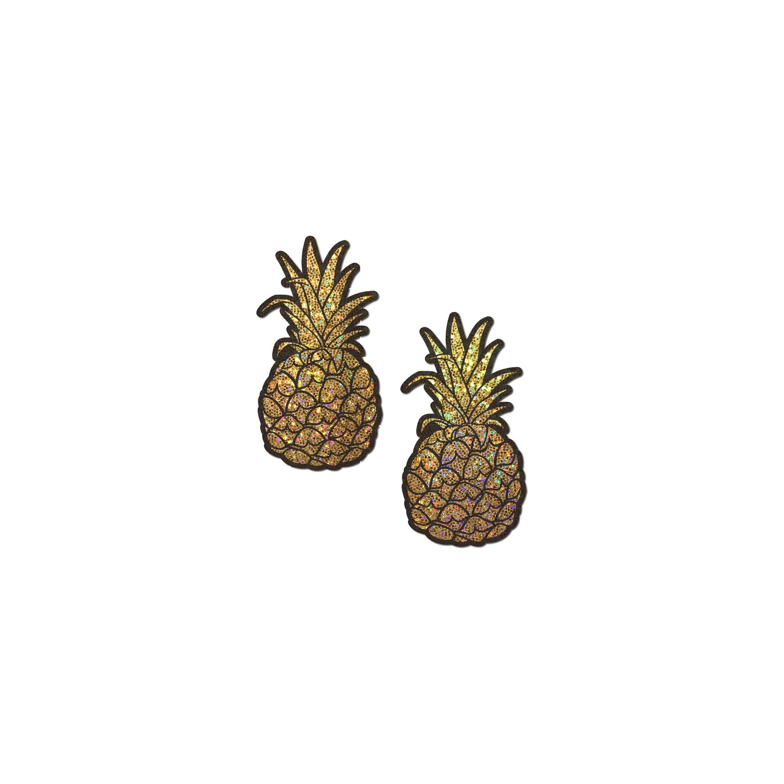 Pastease Pineapple Glitter Nipple Covers