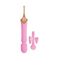 Masajeador Elegancia Rosa de Goddess para Estimulación Clitoriana