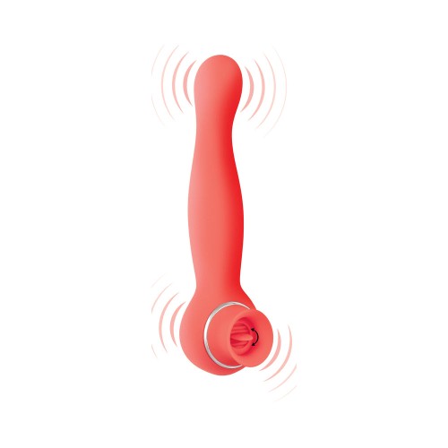 Blaze Luscious Licker Vibrador Coral