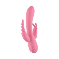 The Beat Trifecta Pink Massager