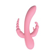 The Beat Trifecta Pink Massager