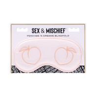 Sportsheets Sex & Mischief Peaches n CreaMe Blindfold