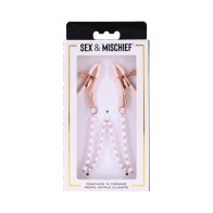 Peaches 'n CreaMe Pearl Nipple Clamps