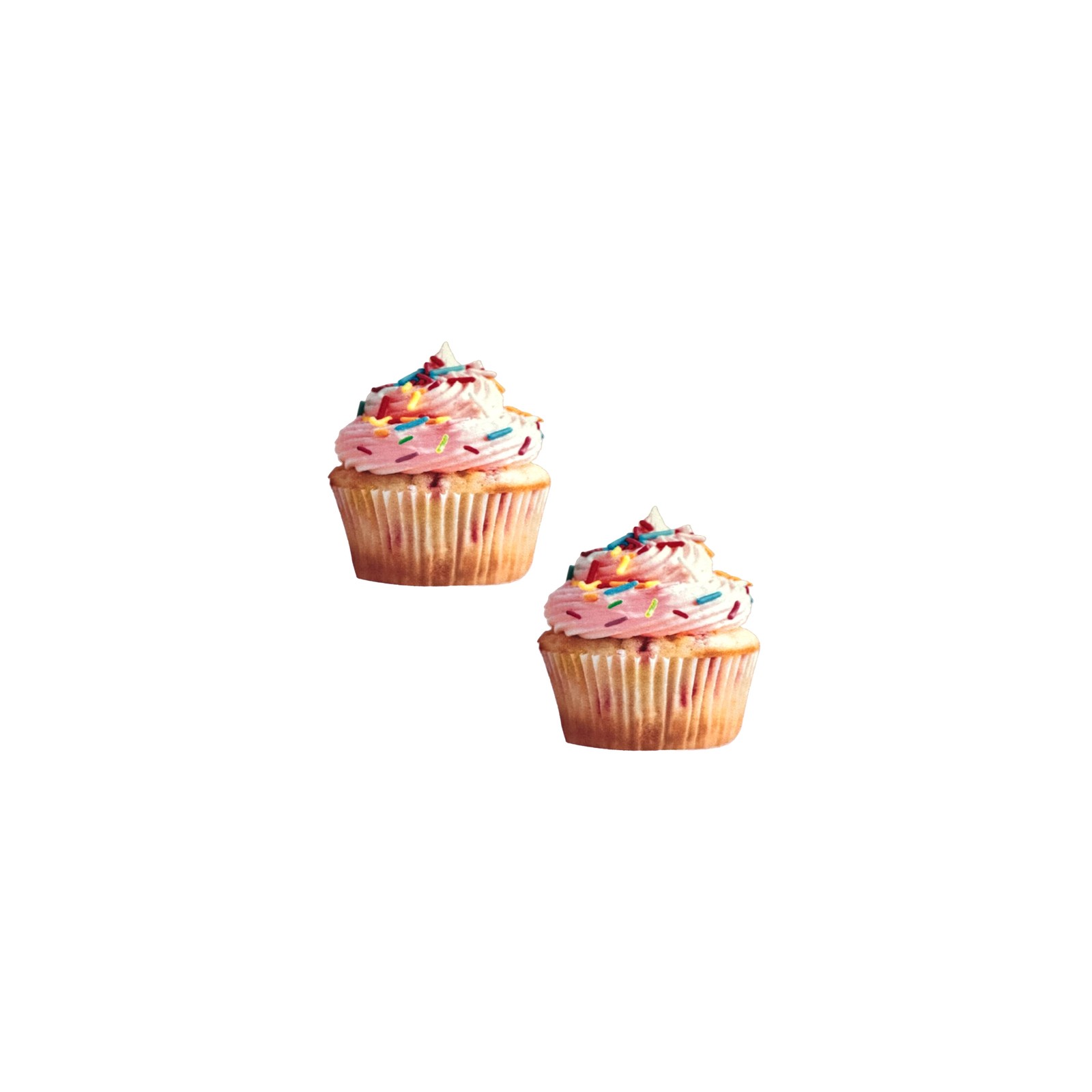 Pasties de Cupcake de Vainilla Edibles para un Juego Divertido