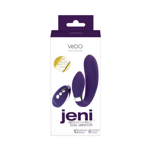 VeDO Jeni Dual Motor C-Shaped Vibe with Remote