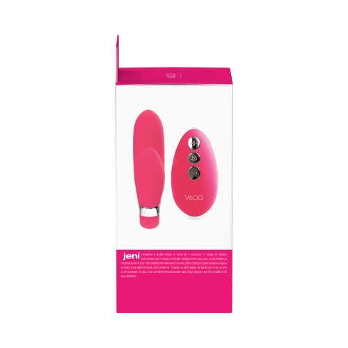 VeDO Jeni Vibrador Dual en Forma de C - Placer a tu Comando