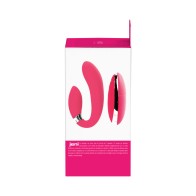 VeDO Jeni Vibrador Dual en Forma de C - Placer a tu Comando