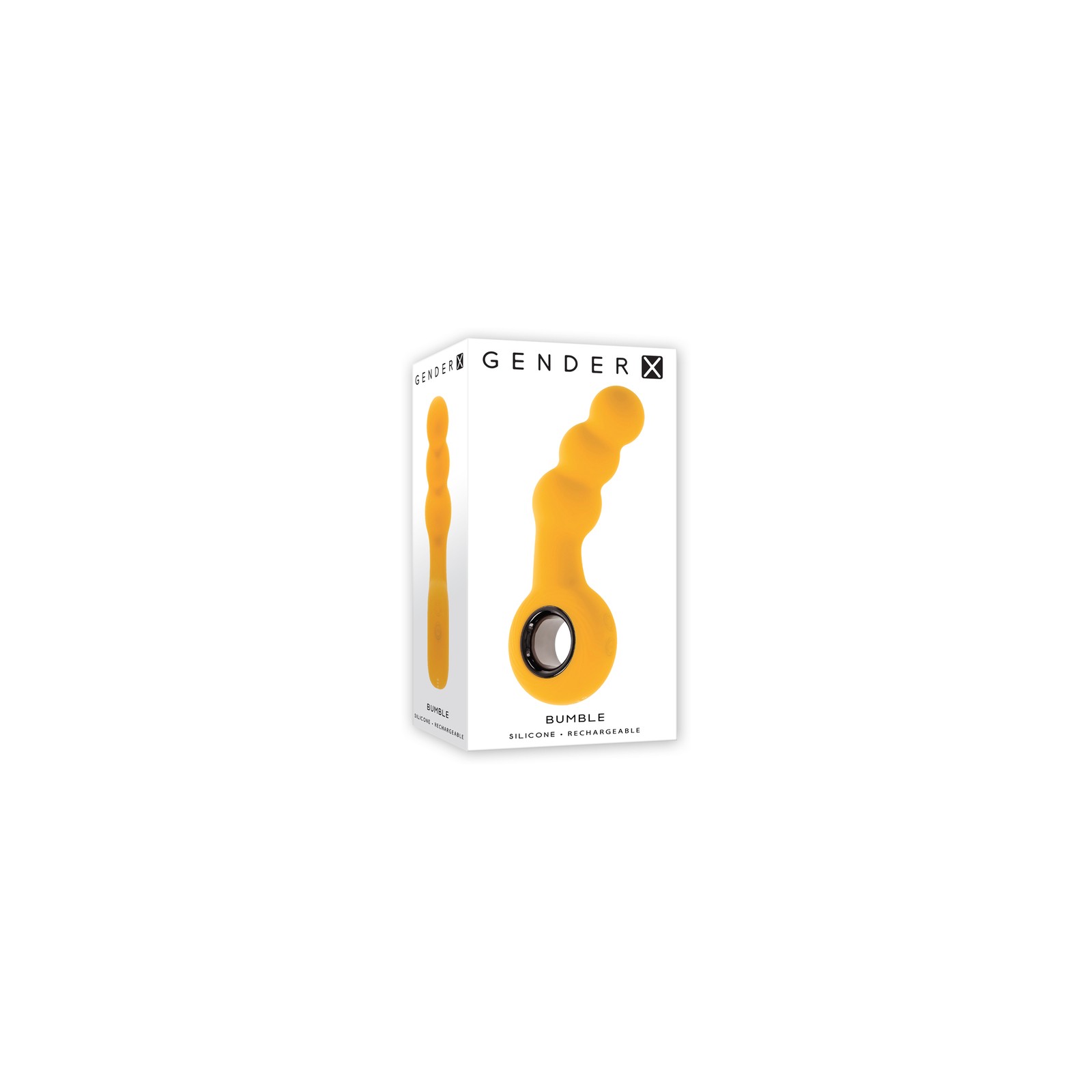 Gender X Bumble Plug Vibrante de Silicona Recargable Amarillo