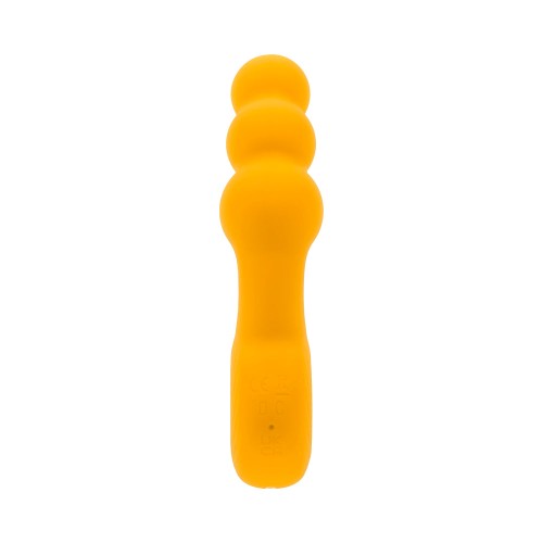 Gender X Bumble Rechargeable Silicone Vibrating Plug Yellow