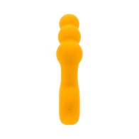 Gender X Bumble Rechargeable Silicone Vibrating Plug Yellow