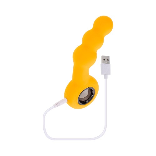 Gender X Bumble Plug Vibrante de Silicona Recargable Amarillo