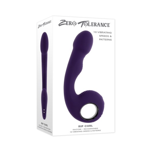 Vibrador Recargable de Silicona Rip Curl Zero Tolerance