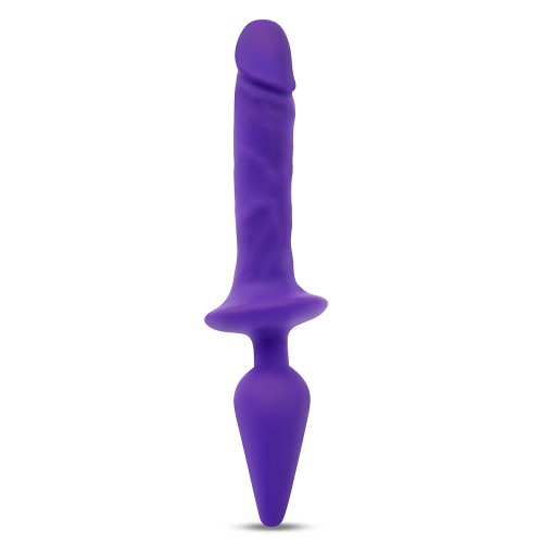 Together Couples Double Pleasure Toy in Purple