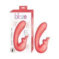 Blaze Bunny Thumper Vibrator Coral