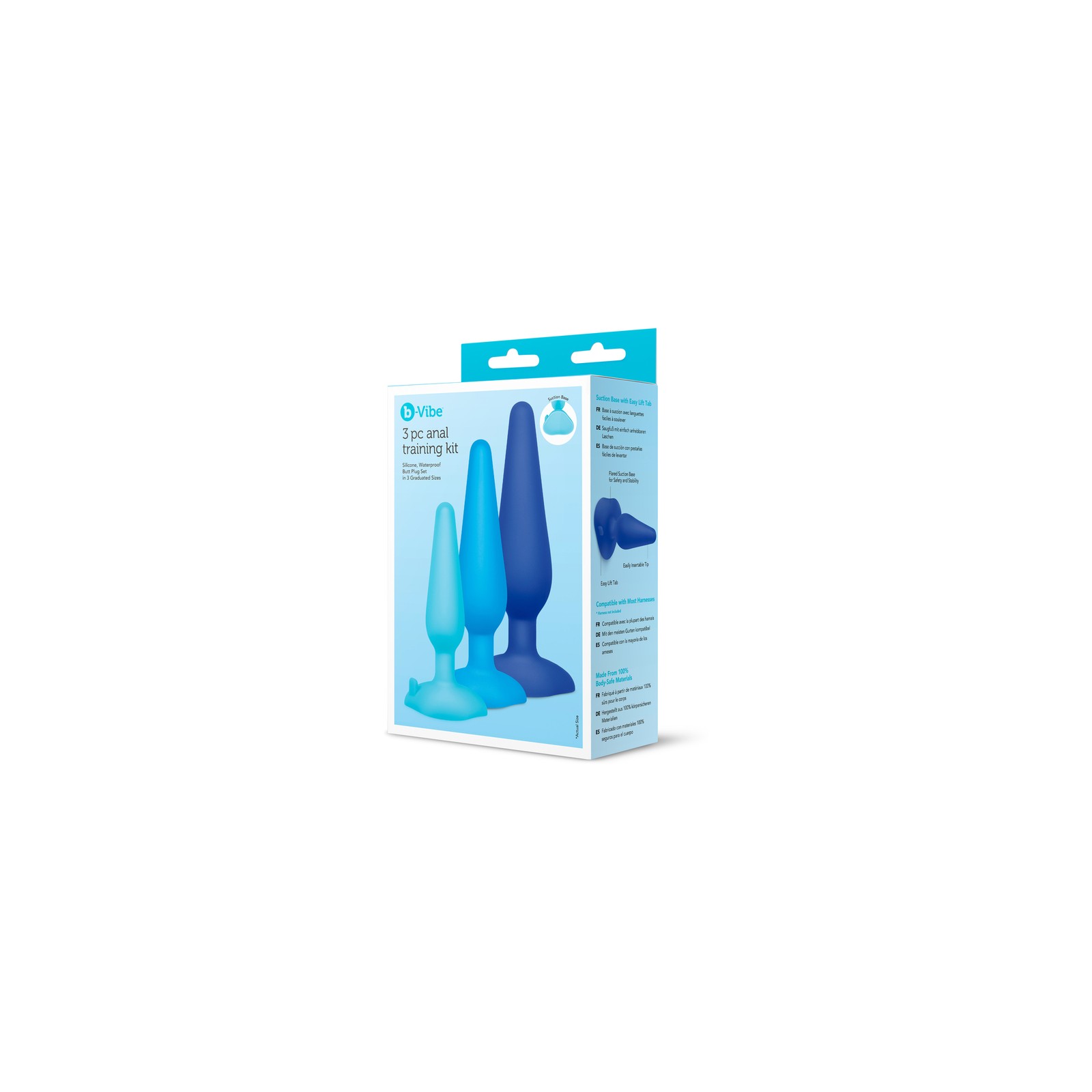 b-Vibe 3-Piece Anal Plug Training Kit