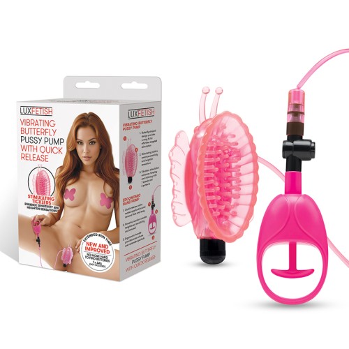 Lux Fetish Vibrating Butterfly Pussy Pump